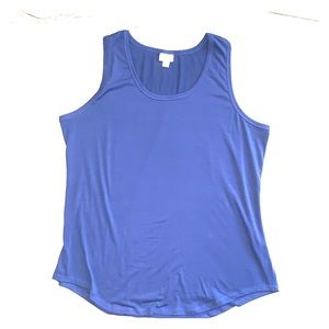LuLaRoe Navy Blue Tank Top- NWT